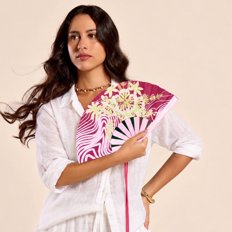 [NOR-ECO-PKT-OAS-RPA] Leque Oasis Rosa Pastel Pocket