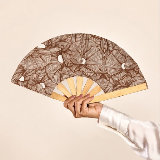 Leque Flowers Lineal Choco Standard